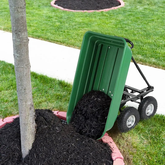 Heavy Duty Gardening Carrier & Dump Cart